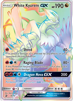 Kyurem Branco GX