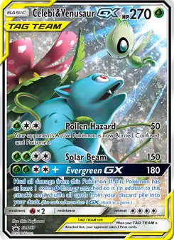 Celebi e Venusaur GX
