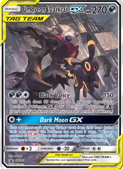 Umbreon e Darkrai GX